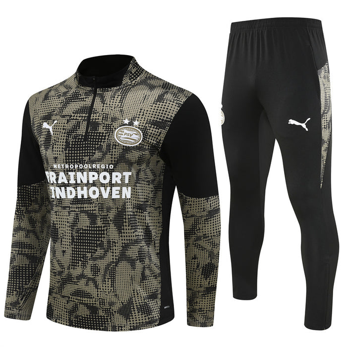 PSV Eindhoven 25-26 | Black Camouflage Pattern | Tracksuit