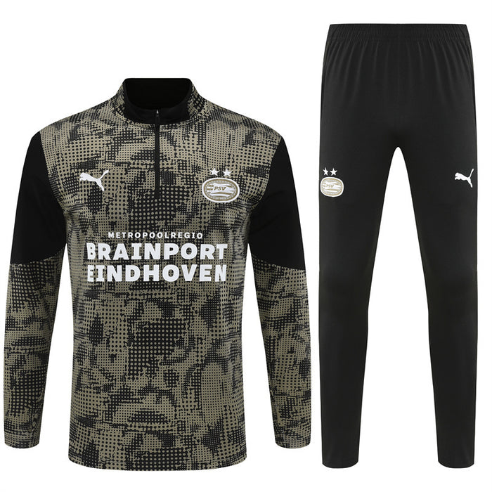 PSV Eindhoven 25-26 | Black Camouflage Pattern | Tracksuit
